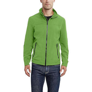 Vestes coupe-vent zippées coupe-vent personnalisées à capuche 100% Vestes légères en nylon Vestes coupe-vent pour hommes - Product Image 1