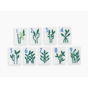 Colorido personalizado japonés chino americano Mahjong acrílico Mahjong juego para fiesta entretenimiento - Product Image 4