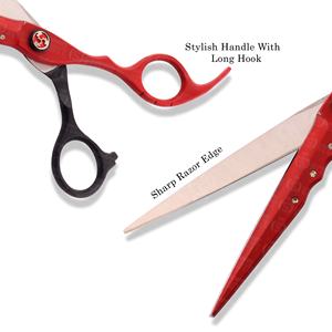 Ciseaux de coiffure professionnels robustes, lame tranchante en acier inoxydable, ciseaux de barbier, vente en gros, usine OEM, marque privée - Product Image 1