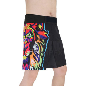 Vente en gros de shorts MMA en coton de haute qualité shorts de boxe d'entraînement confortables personnalisables OEM pour vêtements d'arts martiaux pour hommes - Product Image 6