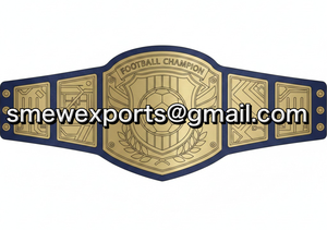 Ceintures de championnat de boxe personnalisées - Cuir véritable, respectueux de l'environnement, style MMA et samouraï, ceintures de compétition de Muay Thai - Product Image 2