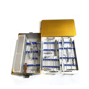 Juego completo de reducción de hueso quirúrgico con soporte de aguja para profesionales médicos Juego de reducción de hueso de acero inoxidable - Product Image 4