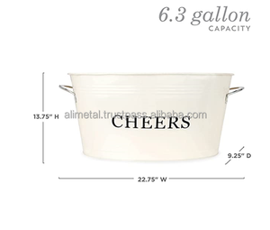Customization Ice Bucket <b>beer</b> bucket Wine Cooler or Champagne Bucket for indoor outdoor parties - Product Image 6