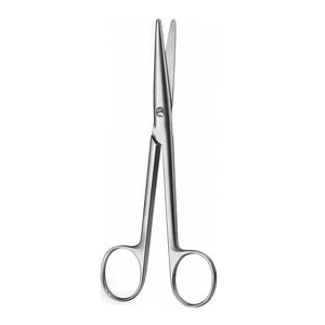 Tijeras de disección profesionales MAYO STILLE, tijeras quirúrgicas rectas romas de 150 mm y 6 ", hechas de acero inoxidable - Product Image 6