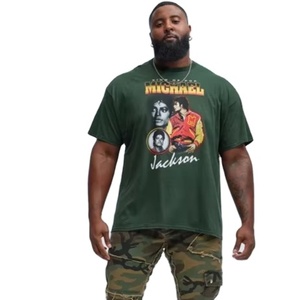 Camiseta de algodón de alta calidad para hombre con estampado, camiseta de último diseño, impresión personalizada, camisetas gráficas de algodón 100% - Product Image 1