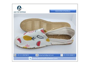 Alpargata de lona multicolor personalizada, diseño clásico, cómodo, ligero, ajustable, sin cordones, adorable, estampado de verano - Product Image 2