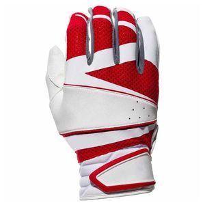 Guantes de bateo de béisbol personalizables MOQ bajo superventas Guantes de bateo de hombre de secado rápido de color sólido transpirables - Product Image 3