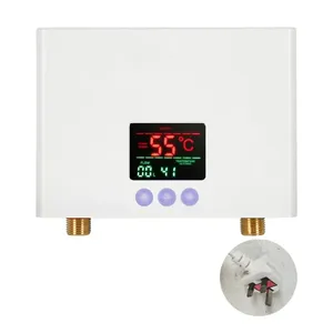 Tankless Instant Hot Water Heater with <b>Remote</b> <b>Control</b> Electric Smart Metal Heater for Household & Commercial Use - Product Image 1
