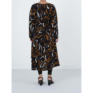 FUSAO Custom Cotton <b>Dress</b> Elegant Casual Elegant Print XS Breathable Regular Fit <b>Elastic</b> Waist for Day Wedding Parties ODM - Product Image 4