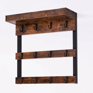 Elegant wood metal mug stand cup holder coffee mug holder for home kitchenware hotel tabletop kitchen counter made in india 2023 - Product Image 5