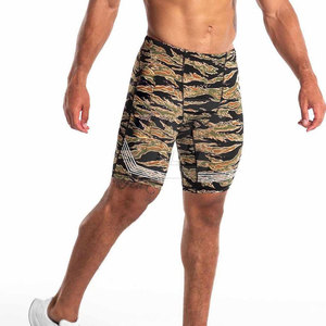 Shorts de compression pour hommes, coupe athlétique, matière respirante et extensible, shorts pour l'exercice et la course à pied - Product Image 2