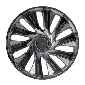 Kit Copricerchi Tecna 15 Pollici Argento e Nero - Product Image 4