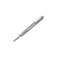 Nuevo mango profesional duradero para bisturí de uñas, soporte de hoja recta de acero inoxidable con excelente agarre para uñas encarnadas, belleza.