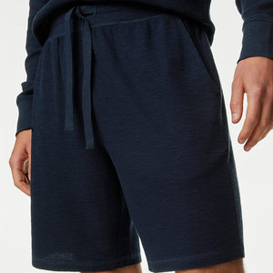 Vente en gros de shorts de gym épais 100% coton pour hommes en polaire de sport français éponge respirant short de sueur pour High Street non tissé - Product Image 5