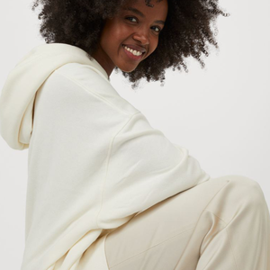 Las mujeres de invierno pesado grueso de lana de manga larga con cremallera sudaderas con capucha - Product Image 3