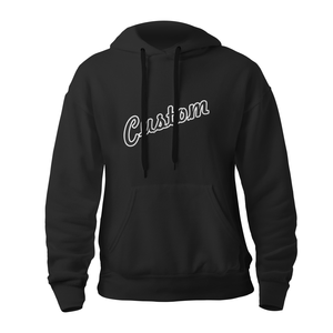 Sudadera con Capucha Unisex Blanca Estampada de Punto, Corte Regular, 100% Algodón, Forro Polar, Capucha con Cordón Ajustable, Bolsillo Canguro, Invierno - Product Image 6