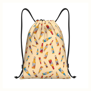 Bolsa con Cordón de Diseño Simple y Color Personalizado, Fabricada con Material de Forro de Poliéster Impermeable, Sistema de Cordón Fácil de Transportar, MOQ Bajo - Product Image 1