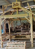 Dosel de bambú Premium hecho a mano Gazebo & Pergola Diseño personalizado de alta calidad Estructura única para exteriores