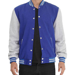 Chaqueta para hombre patchwork personalidad tendencia pareja abrigo béisbol calle logotipo personalizado Letterman Varsity chaquetas para hombre 2025 - Product Image 1