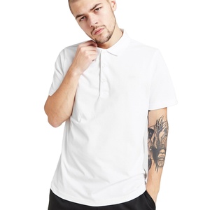 เสื้อถักลำลองผู้ชายแบบ OEM สั่งทำพิเศษ ผ้าฝ้าย 100% แห้งเร็ว ระบายอากาศดี แขนสั้น สีพื้น โลโก้สั่งทำ สีสั่งทำได้ ไซส์พลัส - Product Image 1