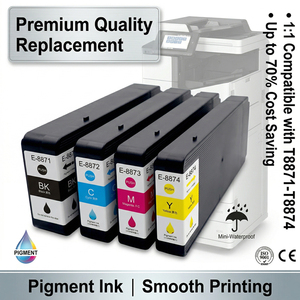 <span class=keywords><strong>Cartucce</strong></span> d'Inchiostro Commerciali Enlite T8871 T8874 Compatibili C13T887100 per Stampanti Epson WorkForce WFC17590a C17590c - Product Image 1