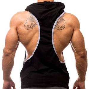 2023 <b>Men's</b> <b>Sleeveless</b> 100% French Cotton Gym Tank Tops Custom Logo Print XS Size Winter <b>Hoodies</b> Solid Wholesale Supply for - Product Image 6