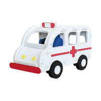 Rompecabezas 3D de Ambulancia Bebox de EVA, Menos de 50 Piezas, Juguete Educativo DIY para Niños de 5 a 7 Años