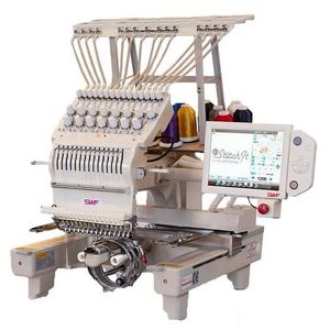 เครื่องปักเข็มแบบหัวเดียว MAS-15 SWF สินค้าใหม่พร้อมขาตั้ง - Product Image 1