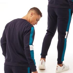 Último 2025 diseño personalizado hombres Slim Fit apilado chándal hombres chándal hecho a medida hombres Jogging traje - Product Image 3