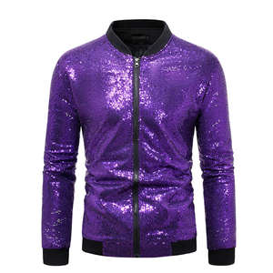 Winter Warm Fashion <b>Sequin</b> <b>Jacket</b> For <b>Man</b> Comfortable Lightweight <b>Man</b> <b>Jackets</b> For Outdoor Activities <b>Sequin</b> <b>Men's</b> <b>Jackets</b> - Product Image 1