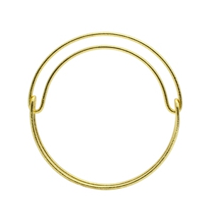 Handmade Brass Gold-Plated Classic Unisex <b>Bangle</b> <b>Bracelets</b> - Product Image 1