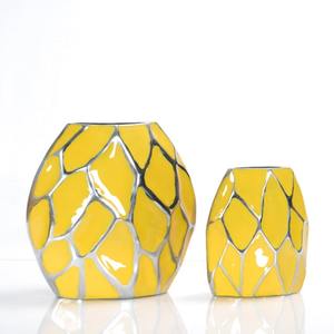 แจกันโลหะสแตนเลสทันสมัยสำหรับตกแต่งบ้านแจกันตั้งโต๊ะสไตล์2024แจกันสไตล์ตะวันตกแบบเรียบง่ายแจกันดอกไม้ทำจากเหล็กชายฝั่ง - Product Image 1