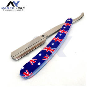 Rasoir droit de qualité professionnelle pour barbier, idéal pour la coupe de la barbe, le rasage de précision et le modelage de la barbe, pour un toilettage professionnel. - Product Image 5