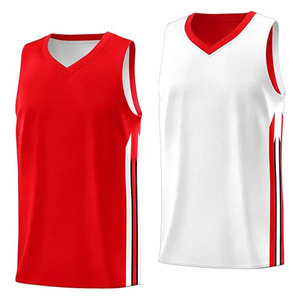 2025 numéro de Logo personnalisé séchage rapide respirant impression par transfert de chaleur grande taille hommes basket-ball réversible porter 100% Polyester - Product Image 3