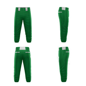 Nouveauté Pantalon de baseball unisexe taille plus personnalisé imprimé par sublimation respirant antibactérien anti-UV séchage rapide - Product Image 5