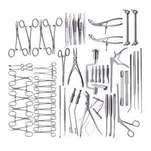 Kit de Instrumentos Quirúrgicos Manuales de Acero Inoxidable Reutilizables, Hechos a Medida, de Grado Hospitalario, Juego de Instrumentos de Cirugía General - Product Image 2