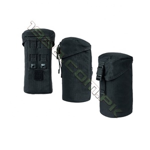 Bolsa de botella de la serie Tactix de 1,0 litros, equipo negro para viajar, acampar, beber, montañismo, bolsas de cintura - Product Image 4