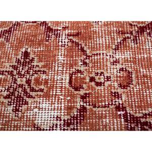 Tapis en laine noué à la main de grande taille, style vintage, Pae-2331, rouge-orange abstrait, pour la maison, le salon, le couloir, rectangulaire, 'Tapis de chambre' - Product Image 3
