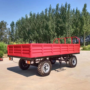 Vente flash Remorque agricole en excellent état avec frein hydraulique Remorque de tracteur pour les industries agricoles Disponible en stock maintenant en Autriche - Product Image 6