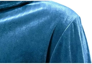 Chándal de invierno de manga larga con cremallera completa, chaqueta con capucha de terciopelo, pantalones de chándal, conjunto de chándal de terciopelo informal, chándal personalizado para hombre - Product Image 6