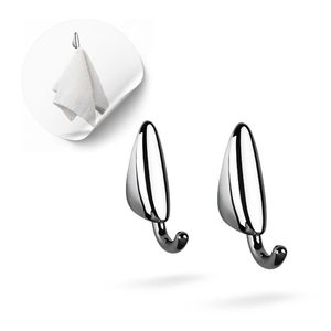 Odyssey set Hardware da bagno dal Design moderno in acciaio cromato 9 pezzi accessori per il bagno - Product Image 4