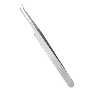 Pince à épiler d'extension de cils pointue incurvée professionnelle outil d'isolement de précision Volume classique Kit d'artiste de cils de vison Salon - Product Image 1