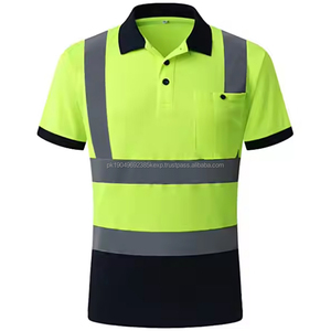 Chemise de sécurité réfléchissante à manches longues à haute visibilité pour les travailleurs de la construction et les panneaux de signalisation routière - Product Image 5
