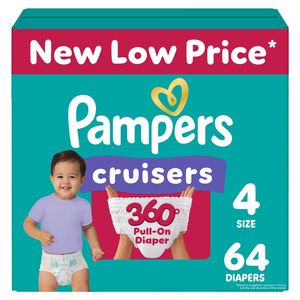 ผ้าอ้อม Pampers ขนาด1 (8-14ปอนด์) นับ210ผ้าอ้อมแบบใช้แล้วทิ้ง - Product Image 3