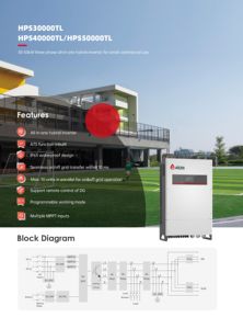 Atess HPS40000TL Onduleur hybride triphasé commercial 40KW <span class=keywords><strong>HPS</strong></span> 40000 TL tout-en-un pour applications commerciales - Product Image 5