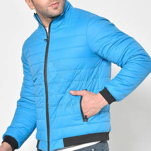 Chaqueta acolchada de manga larga para exteriores de alta calidad para hombres Chaquetas de invierno acolchadas de precio razonable para la venta - Product Image 2