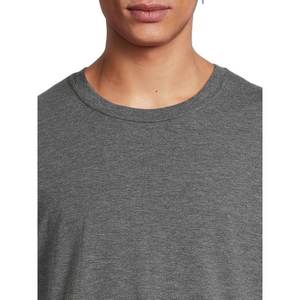 Camisetas de algodón de 300g para hombre, camiseta transpirable holgada de cuello redondo de verano de manga corta para hombre y mujer, Camiseta básica - Product Image 3