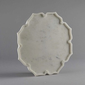 ถาดเรซินสีขาวแบบเรียบง่ายถาดเรียบง่ายทำด้วยมือแบบเรียบง่ายสำหรับใช้ในห้องครัวและที่เก็บของอเนกประสงค์ - Product Image 4