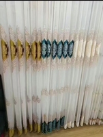 Tissus de rideaux pas chers, Tissus de rideaux transparents, Rouleaux de tissus de rideaux transparents pour les intérieurs modernes