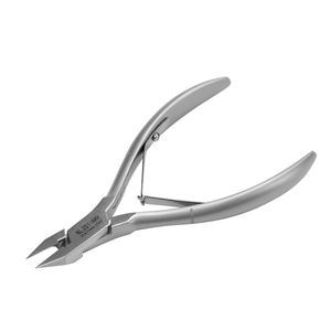 Gris NL.201 Acero inoxidable Nghia Pinzas para uñas OEM Exportación Cuidado personal para uñas Embalaje de caja de papel - Product Image 1